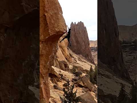 WHERE did it come from?!? #climbing