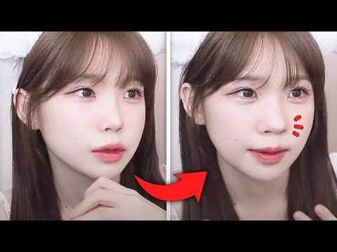 방송 중 시청자들 몰래 코를 조금씩 키워봤습니다 ㅋㅋㅋㅋㅋ