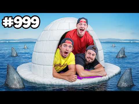 1,000 EXTREME WAYS To Survive For 24 HOURS!