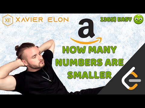 LeetCode 1365 | How Many Numbers are Smaller than Current Number | Algorithm Explained (Java)