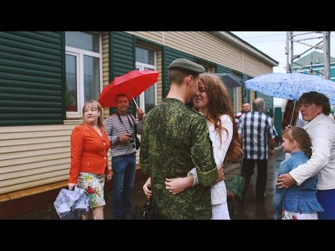 Девушка встречает парня из армии! Alexander & Anna