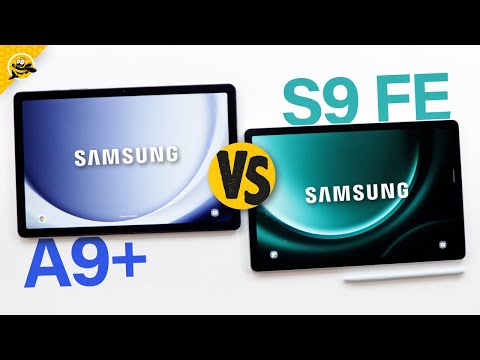 BIG DIFFERENCE? - Galaxy Tab A9 Plus vs Tab S9 FE