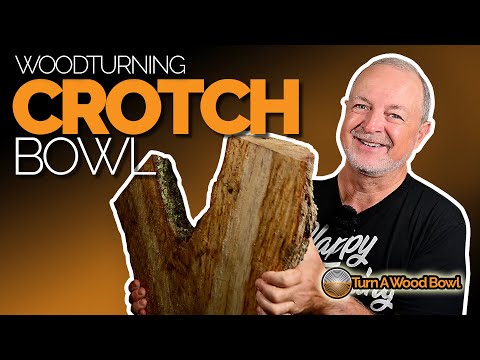 Wood Turned Bowl –Crotch Live Oak