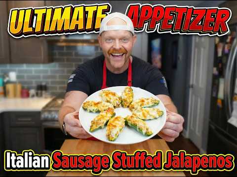 These Italian Sausage Stuffed Jalapeños Never Last at Game Day
