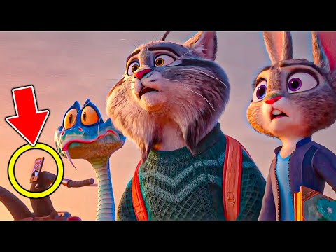 24 DETAILS and EASTER EGGS You Missed in ZOOTOPIA 2! (New Trailer)