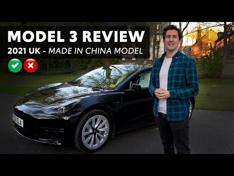 Tesla Model 3 Review Long Range UK 2021 - Made in China - (ANY ISSUES?)