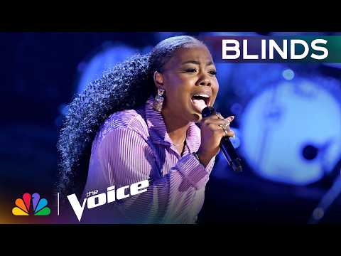 Tia DuRant’s Glorious Belt Lights Up the Stage | The Voice Blind Auditions | NBC