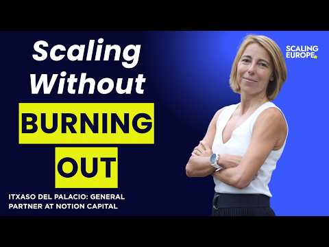 Itxaso del Palacio: General Partner at Notion Capital "80-hour founders aren't burning out"