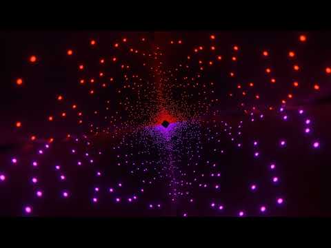 Abstract Background Video 4k VJ LOOP NEON  Red Blue Bokeh Metallic Tunnel Calming Wallpaper