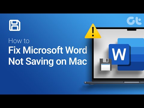 How to Fix Microsoft Word Not Saving on Mac