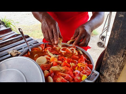 The Jamaica YOU WILL GET!! EXTREME FOOD!! WILD KINGSTON Street Food Cooking