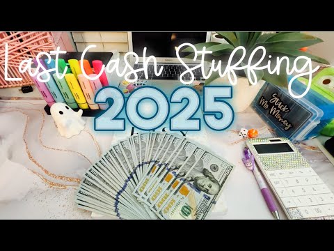 Last Cash Stuffing of 2025 💵 | RN Paycheck + 12 Days of Fun Finale