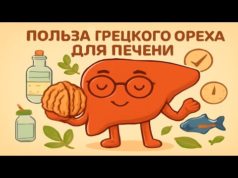 Что делает грецкий орех с вашей печенью? Это поразит вас! Анимация