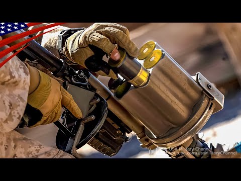 Six-shot Rotary Grenade Launcher "M32 MGL" in Action