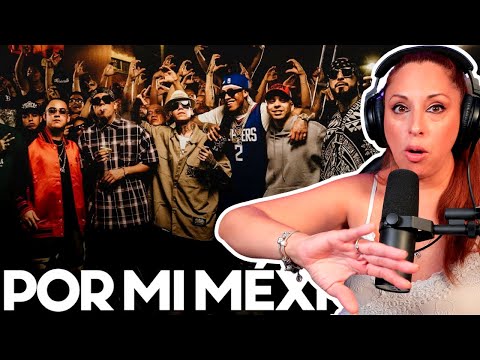 POR MI MÉXICO REMIX | DEMASIADO FUERTE | Reacción honesta!!! CECI DOVER REACCIONA