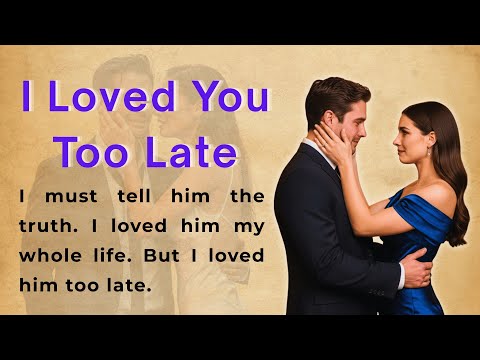 I Loved You Too Late | Learn English Through Story Level 2 | Emotional English Story B1 | B2