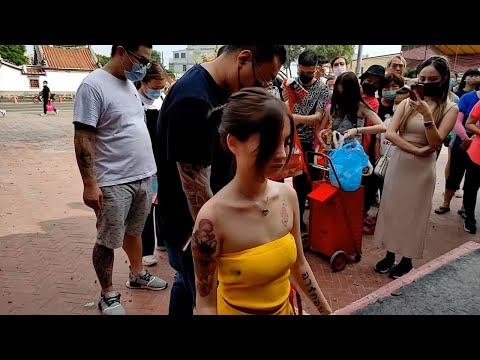 太子女乩降駕精彩參禮退駕全記錄