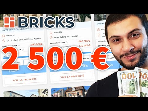 J'ai investi 2 500 € sur Bricks : mon bilan après 3 mois
