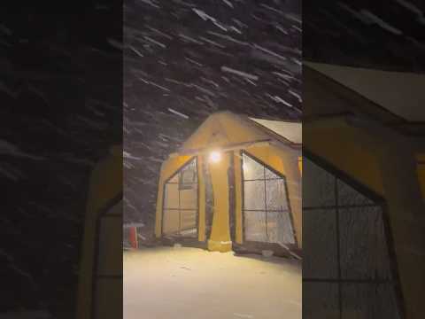 2 ODALI ÇADIRLA KAR KAMPI