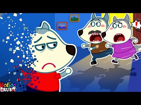 Ой-ой… Вулфу исчезает! | Учимся ценить семью | Wolfoo Russian