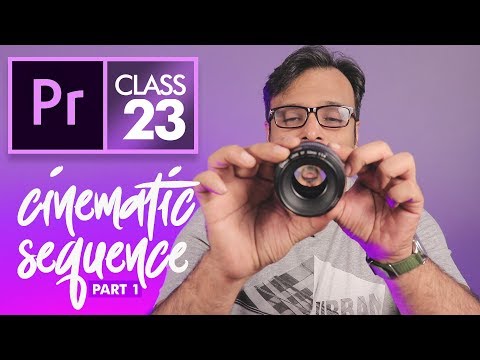 Cinematic Part 1: Edit on Music - Premiere Pro CC Urdu / Hindi