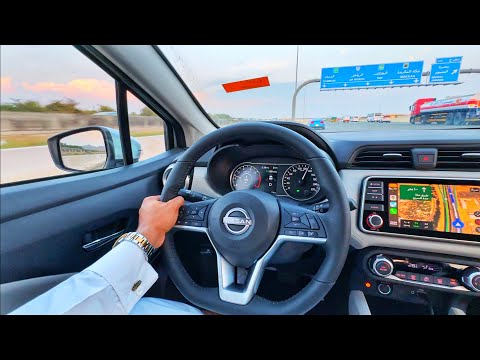 قبل ما تشتري نيسان صني 2024 ضروري تشوف المقطع | جربت صرفيتها و عزلها في الخط و التسارع | ابهرتني