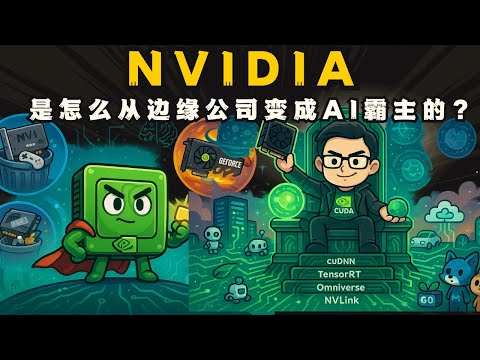 NVIDIA 是怎么从边缘公司变成AI霸主的？【重制版】