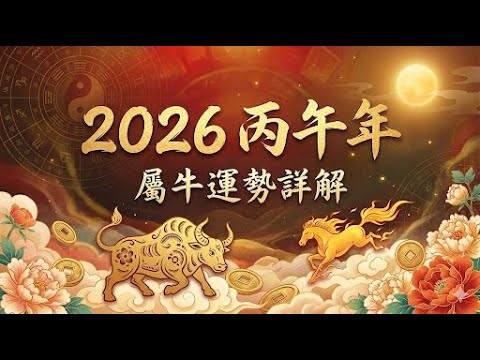 2026屬牛運勢雷達：哪裡有機會、哪裡要避雷？