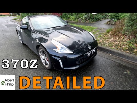 First Detail since new: Extreme detail of street parked Nissan 370Z