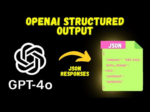 OpenAI Structured Output Tutorial | Perfect JSON responses from OpenAI