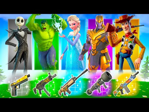 The *RANDOM* DISNEY Skin Challenge!