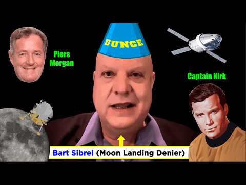 Bart Sibrel Continues to Humiliate Himself (Moon Landing Denial)