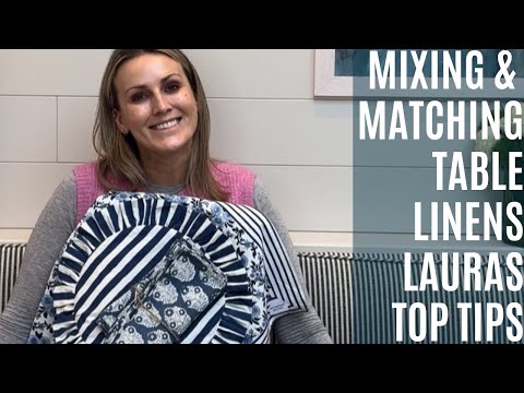Mixing & Matching Table Linens | Laura’s Top Tips