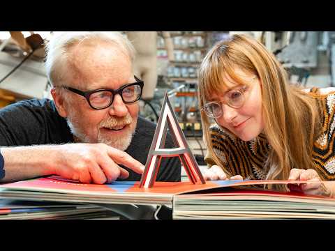 Adam Savage Stunned By This Pop-Up Book's Engineering!