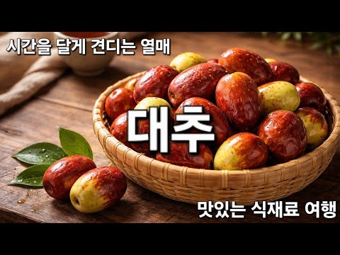 🍯 대추 — 시간을 달게 견디는 열매