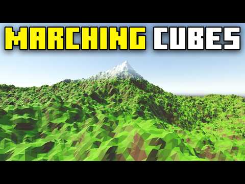 I Made Smooth Terrain using Marching Cubes