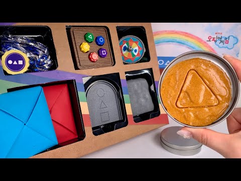 [🐰toy asmr🐰] Squid Game2 Game PlaySet ASMR Satisfying with Unboxing 오징어게임2 굿즈 No talking Review Toys