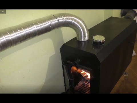 Air heating stove, part 3. Installation and start-up.