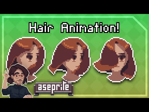 Pixel Art Class - Animating Hair & Materials