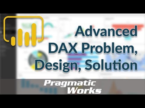 Advanced DAX: Problem, Design, Solution [Heavy Demo]