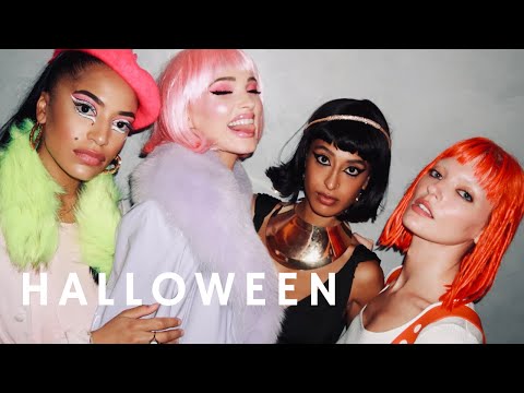 GRWM & Elsa Hosk for Halloween | Martha Hunt
