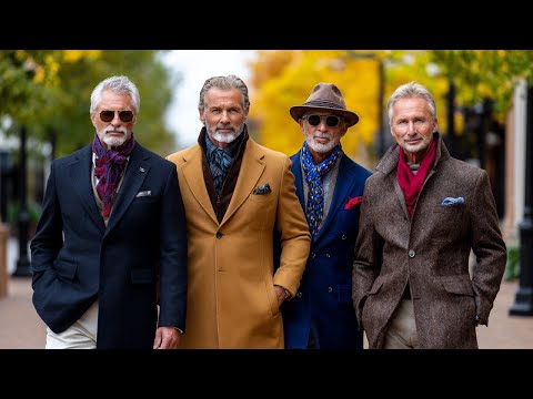 Ralph Lauren-Inspired Timeless Fall Style for Men Over 50 | Gentle Elegance Grounded & Self-Assured