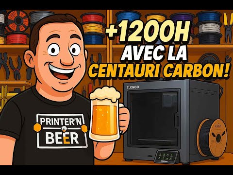 Elegoo Centauri Carbon after 1200 hours of printing: still at the top?