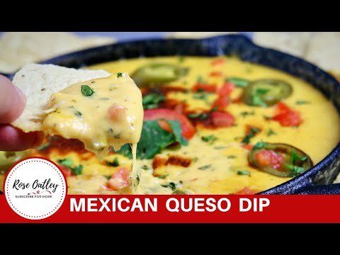 Queso Dip | How to make Mexican Cheese Dip | Queso Recipe