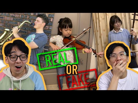 Are They Real Musicians or Are They Faking?