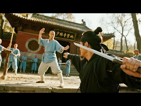 功夫電影!刀客挑戰少林,卻被少林武僧一掌打飛數百米 🔥 功夫 | Kung Fu