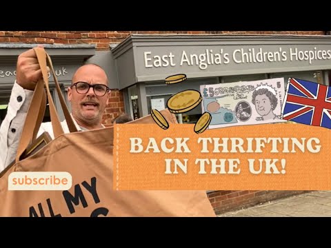🇬🇧BACK THRIFTING IN THE UK! | Swaffham UK #goodwill #vintage #thrifting #charityshops