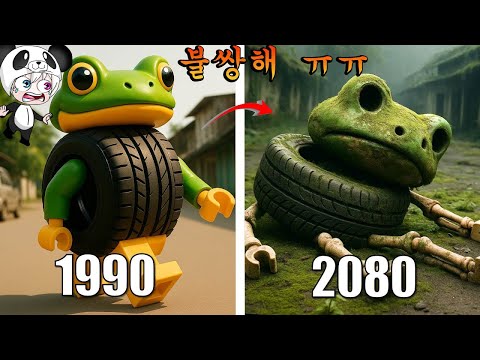 무서운 이탈리안 브레인롯 몬스터들이 나이먹으면 어떻게 될까?? 100년후 결국 모두 죽고 말았다  ㅠㅠ 애니메이션 상황극 [꿈토이 꿀잼 리액션]