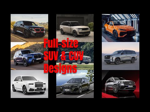 Ranking the Design of 9 High-End Full-Size SUV & CUVs in 2024