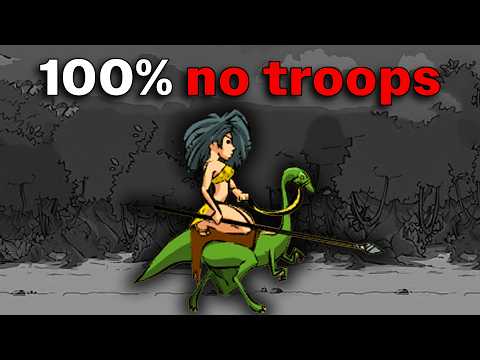 Can you beat Age of War 2 with ONLY TURRETS?